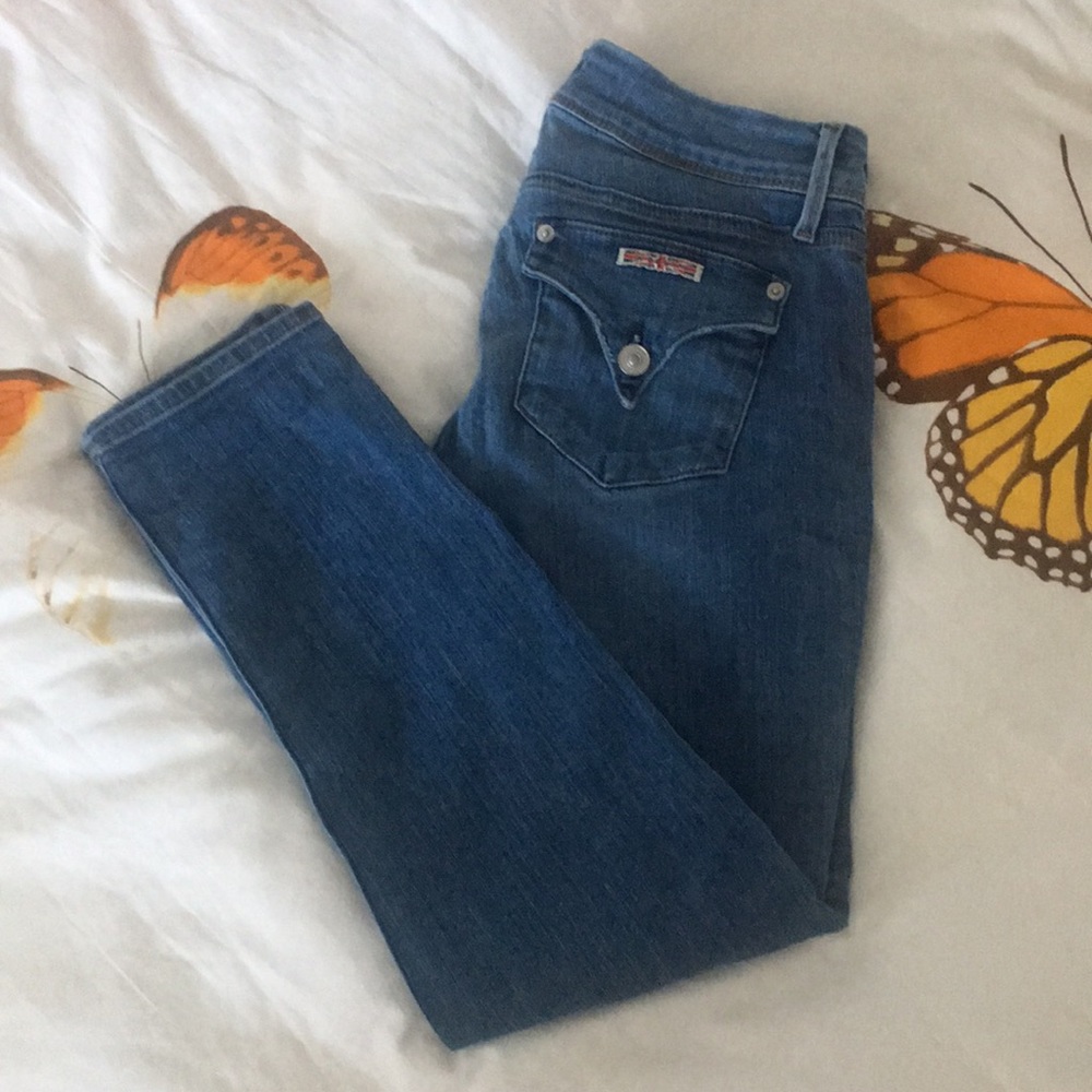 💎EUC💎 Hudson Collin Flap Skinny Crop Jeans